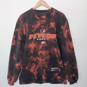 PHILADELPHIA FLYERS ACID DYE REEBOK SWEATSHIRT